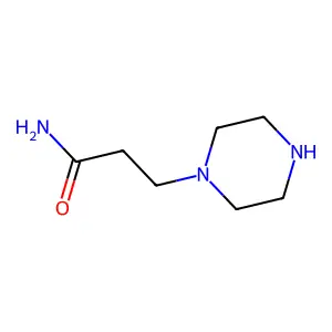 3-(1-Piperazinyl)propanamide structure