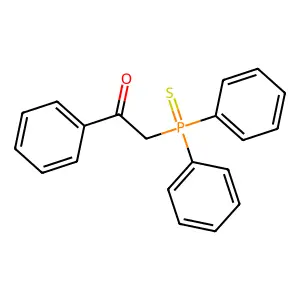 Ethanone, 2-(diphenylphosphinothioyl)-1-phenyl- structure