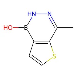4-methylthieno[3,2-d][1,2,3]diazaborinin-1(2H)-ol structure