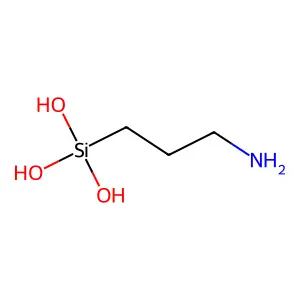 Aminopropylsilanetriol structure