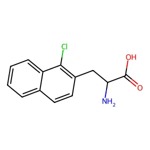 beta-(1-Chloro-2-naphthyl)alanine structure