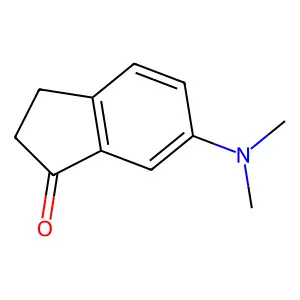 6-Dimethylamino-indanone structure