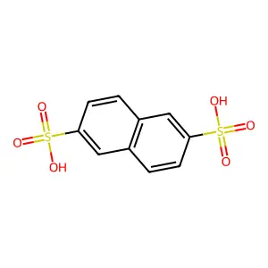 2,6-Naphthalenedisulfonic acid structure