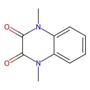 1,4-Dimethylquinoxaline-2,3-dione structure