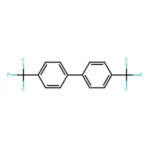 4,4'-Bis[trifluoromethyl]biphenyl structure