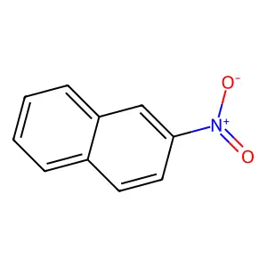 2-硝基萘 structure