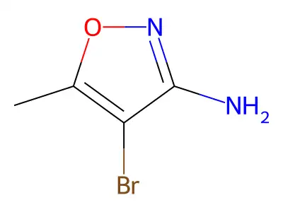 4-Bromo-5-methyl-1,2-oxazol-3-amine structure