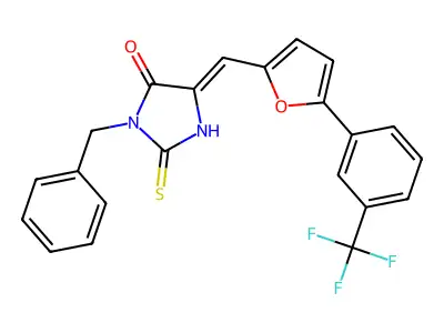 2-(4,5-dihydro-1,3-thiazol-2-ylsulfanyl)-1-(10H-phenothiazin-10-yl)butan-1-one structure