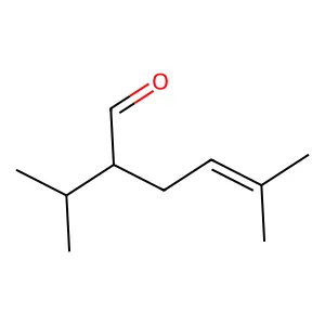 4-Hexenal, 5-methyl-2-(1-methylethyl)- structure
