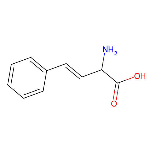 Styrylglycine structure