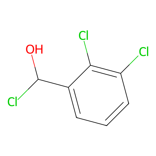 Chloro(2,3-dichlorophenyl)methanol structure