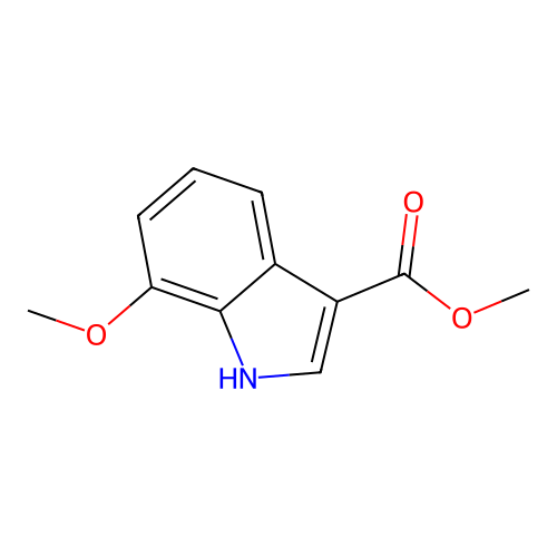 Methyl 7-methoxy-1H-indole-3-carboxylate structure