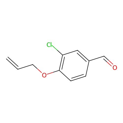 3-Chloro-4-(prop-2-en-1-yloxy)benzaldehyde structure