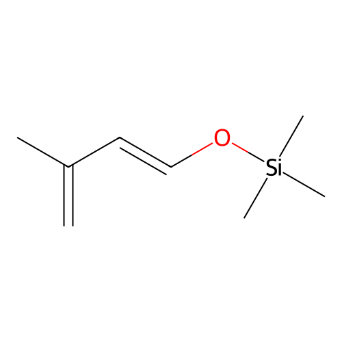 InChI=1/C8H16OSi/c1-8(2)6-7-9-10(3,4)5/h6-7H,1H2,2-5H3/b7-6 structure