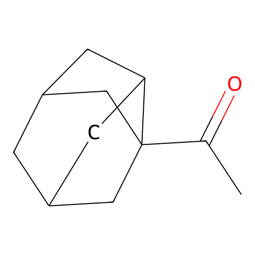3-Acetylnoradamantane structure