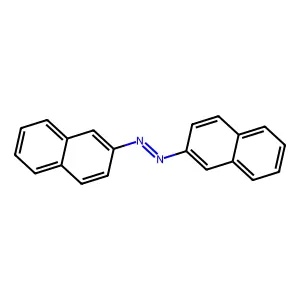 1,2-Di-2-naphthalenyldiazene structure