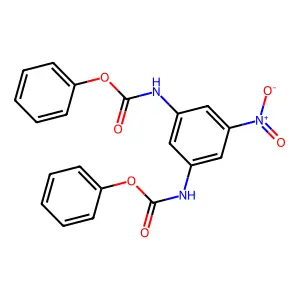 Diphenyl (5-nitro-1,3-phenylene)biscarbamate structure