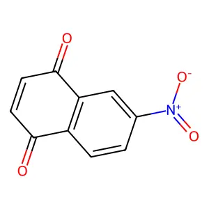 Nitronaphthoquinone structure