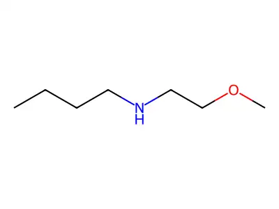 Butyl(2-methoxyethyl)amine structure