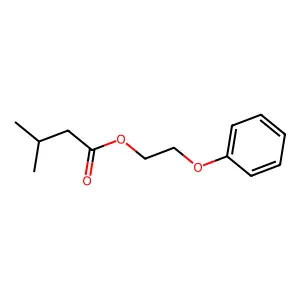 3-甲基丁酸2-苯氧乙基酯 structure