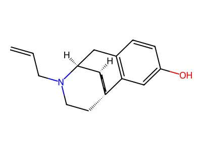 右洛啡烷 structure