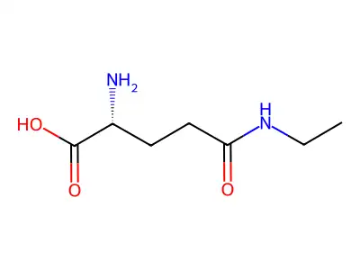2-Azaniumyl-5-(ethylamino)-5-oxopentanoate structure