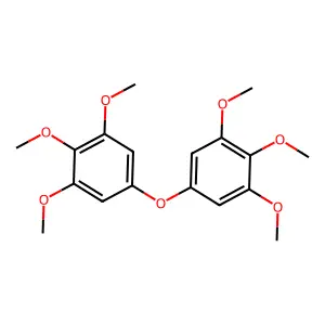 1,1'-Oxybis(3,4,5-trimethoxybenzene) structure
