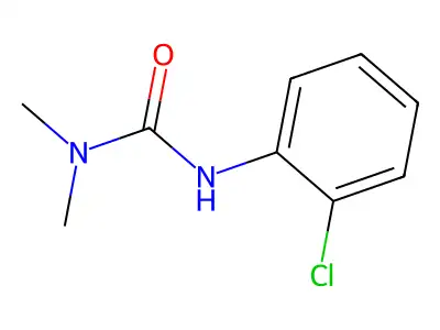 Urea, 3-(o-chlorophenyl)-1,1-dimethyl- structure