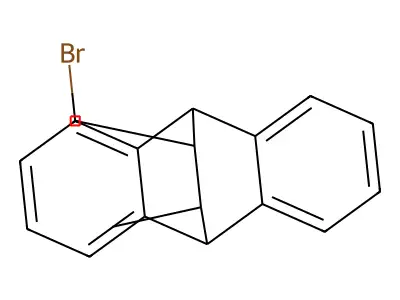 11-(Bromomethyl)-12-methyl-9,10-dihydro-9,10-ethanoanthracene structure