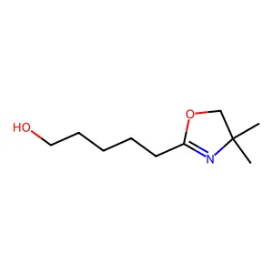 5-(4,4-Dimethyl-4,5-dihydro-1,3-oxazol-2-yl)pentan-1-ol structure