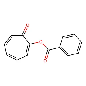 7-Oxocyclohepta-1,3,5-trien-1-YL benzoate structure