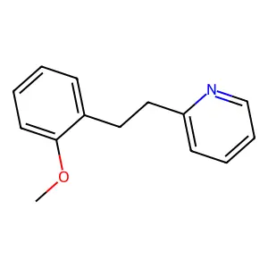 2-[2-(2-Methoxyphenyl)ethyl]pyridine structure