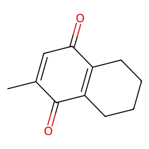 5,6,7,8-Tetrahydro-2-methyl-1,4-naphthalenedione structure
