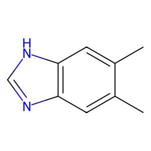 5,6-二甲基苯并咪唑 structure