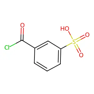 3-(氯羰基)苯磺酸 structure