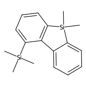 9H-9-Silafluorene, 9,9-dimethyl-4-(trimethylsilyl)- structure