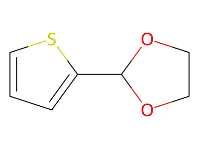 2-(2-Thienyl)-1,3-dioxolane structure