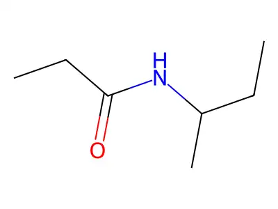 N-(Butan-2-yl)propanamide structure