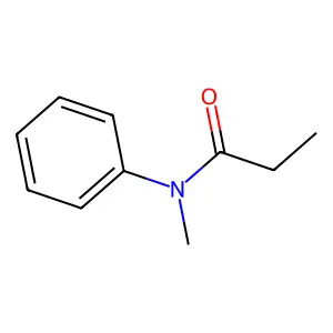 N-甲基-N-苯基丙酰胺 structure