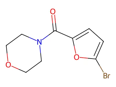 4-(5-Bromo-2-furoyl)morpholine structure