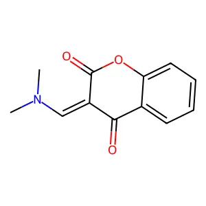 3-[(dimethylamino)methylene]-2H-chromene-2,4(3H)-dione structure