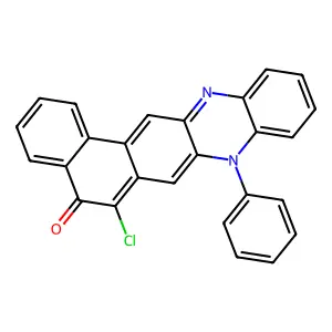 6-Chloro-8-phenylnaphtho[1,2-b]phenazin-5-one structure