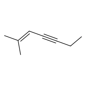 2-Methyl-2-hepten-4-yne structure