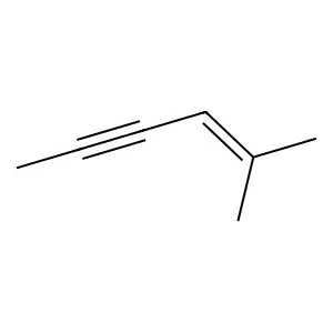 2-Methyl-2-hexen-4-yne structure