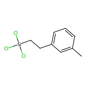 Trichloro[2-(3-methylphenyl)ethyl]silane structure