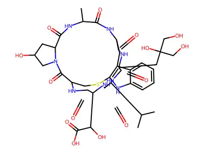 Phallacidin, 3-(4,5-dihydroxy-4-(hydroxymethyl)-L-norvaline)- structure
