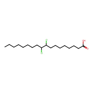 9,10-二氯硬脂酸 structure