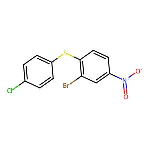 2-Bromo-1-[(4-chlorophenyl)sulfanyl]-4-nitrobenzene structure