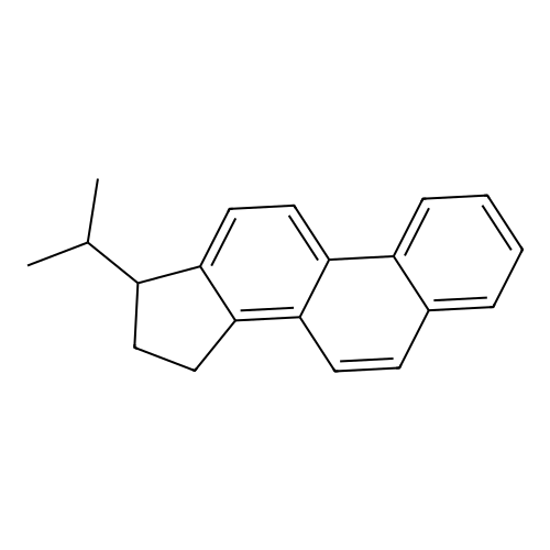 16,17-Dihydro-17-isopropyl-15H-cyclopenta(a)phenanthrene structure