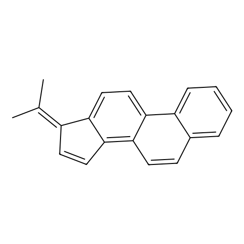 17H-Cyclopenta(a)phenanthrene, 17-isopropylidene- structure